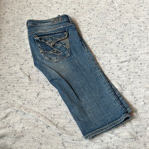 Silver Jeans Tuesday Beach Bermuda Jean Shorts